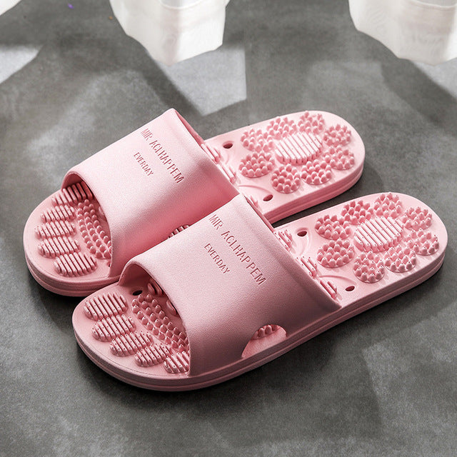 AcuSteps - Indoor Non-slip Massage Bath Slippers